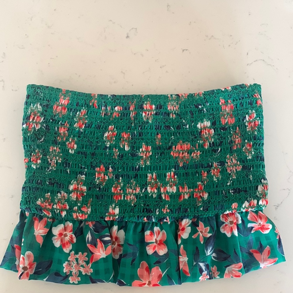 Tularosa strapless top with ruffle - great quality